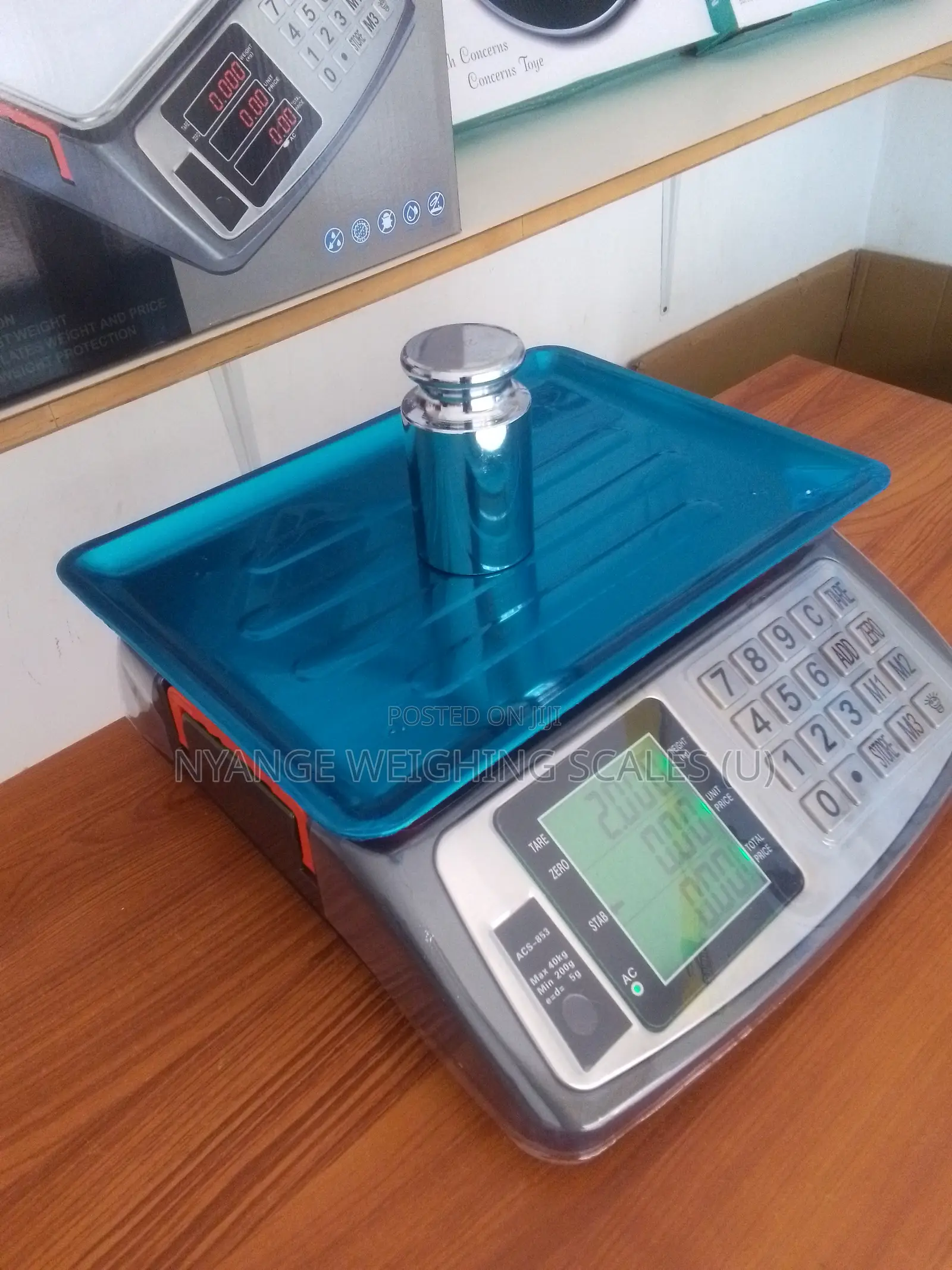 Acs-P4 Electronic Weighing Scale 40kg Weigh Digital Weighing Scale