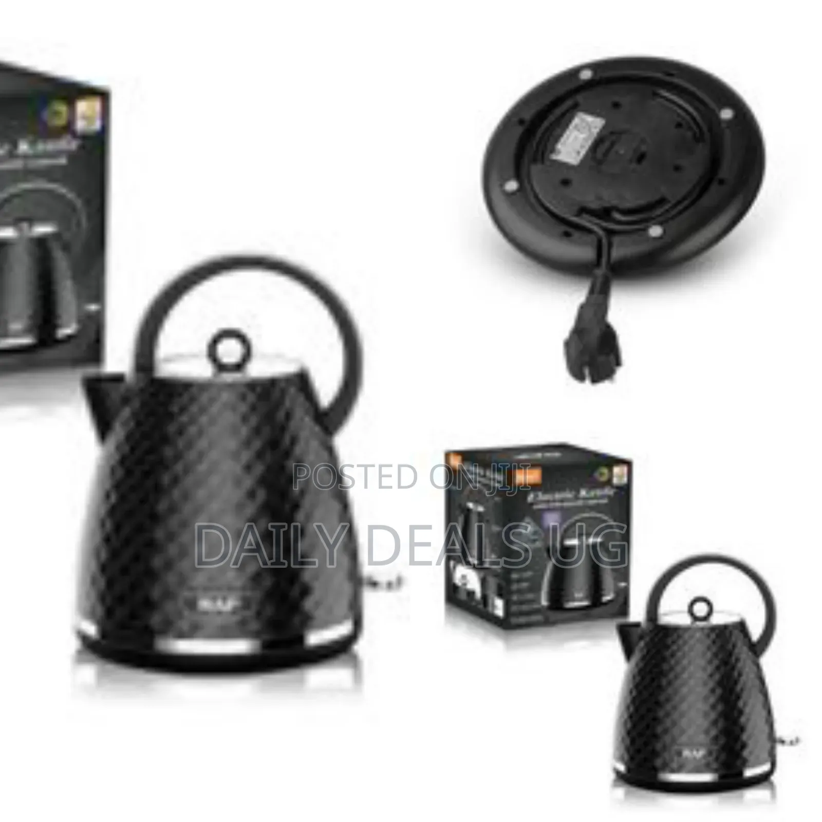 Raf 2l Retro Mini Teapot Stainless Steel Double Wall Household