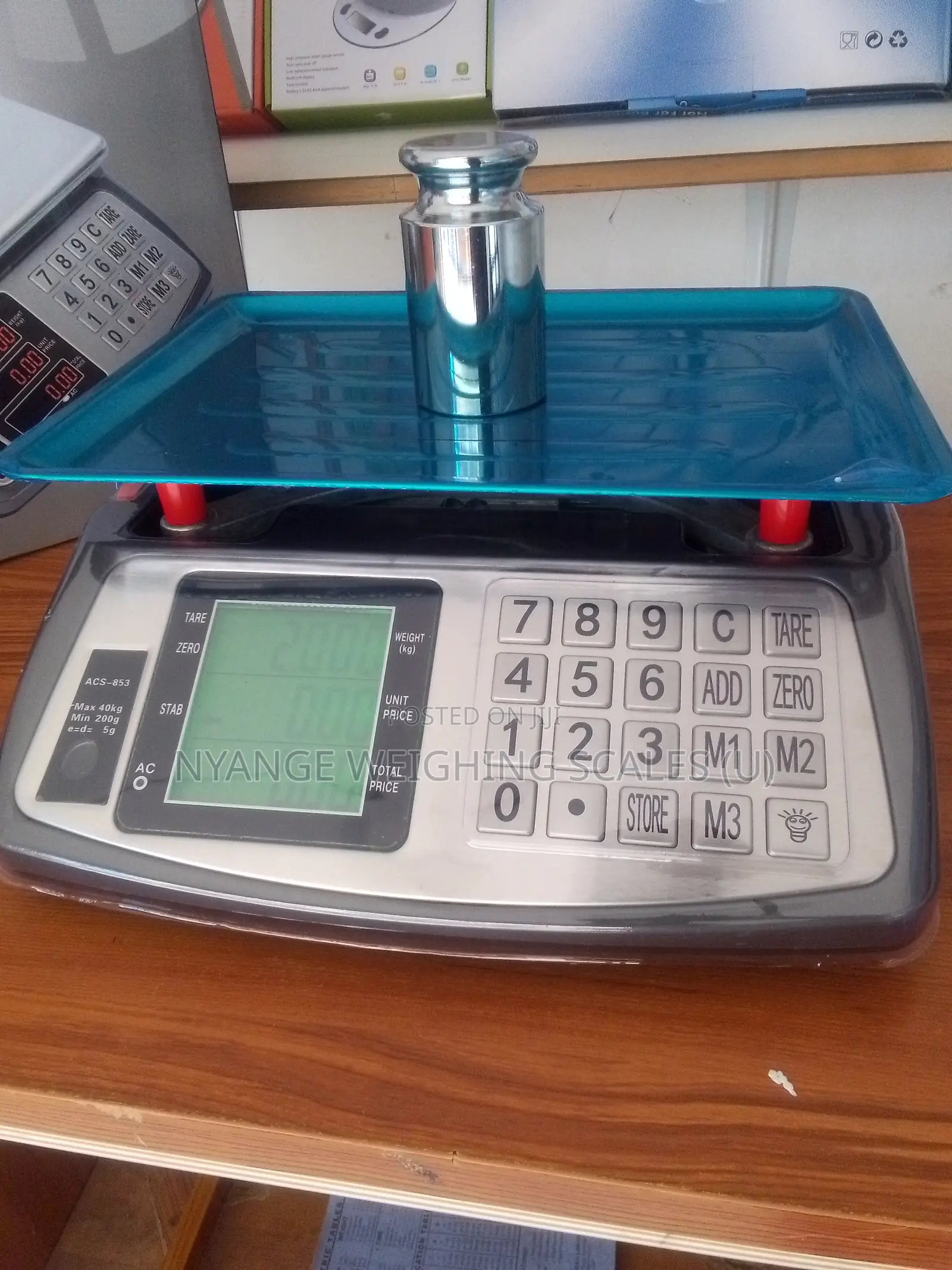 Digital Weighing Scale 40kg Weigh Dual Display Digital Weighing Scale