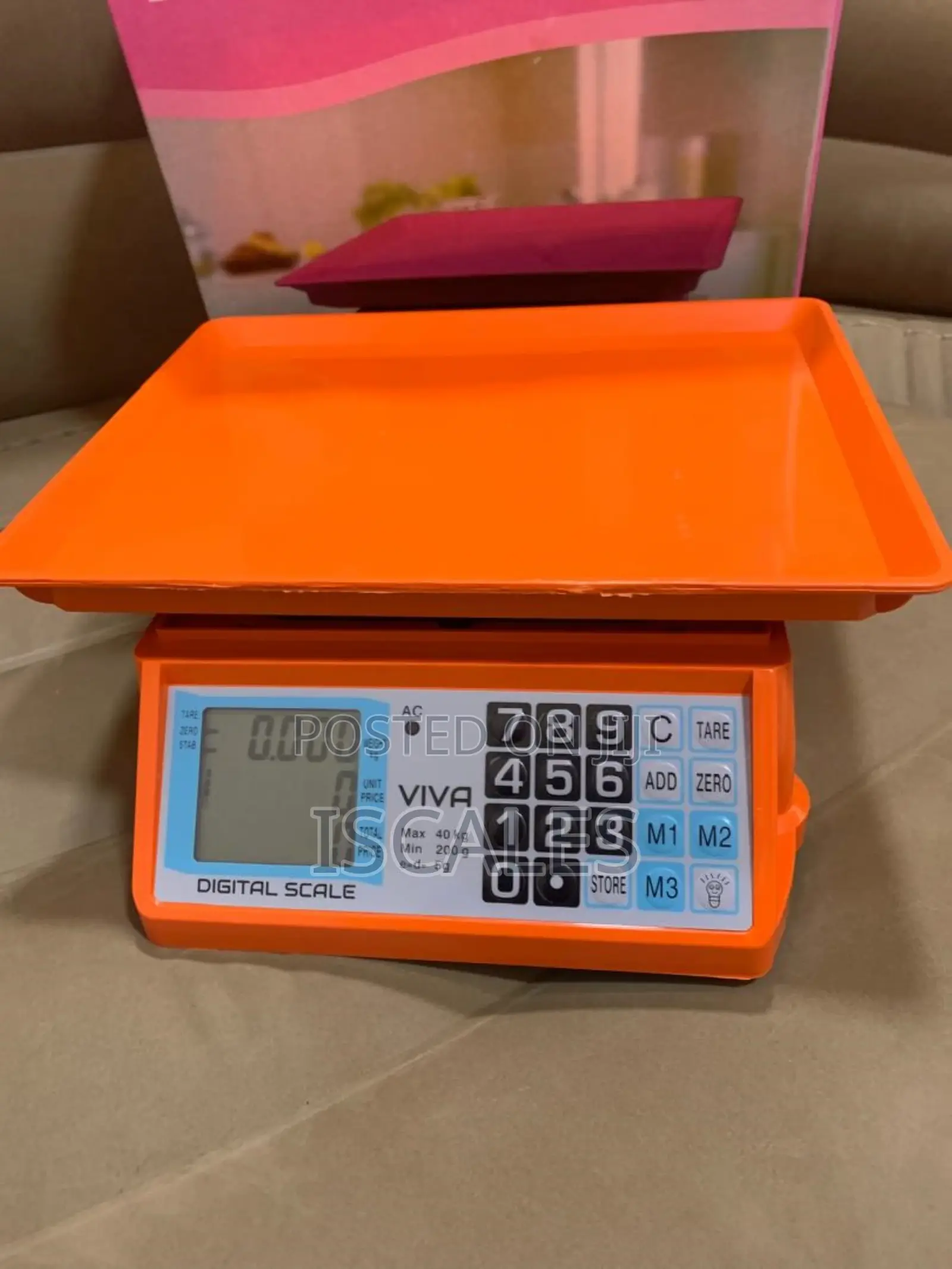 Electronic 40kg Retail Weighing Scales Flour Weighing Scale
