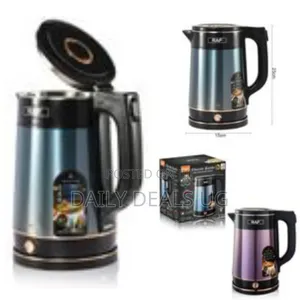 Raf 2.5litre Stainless Steel Electric Kettle Large Capacity 360 Degree