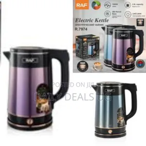 Raf 2.5litre Stainless Steel Electric Kettle Large Capacity 360 Degree