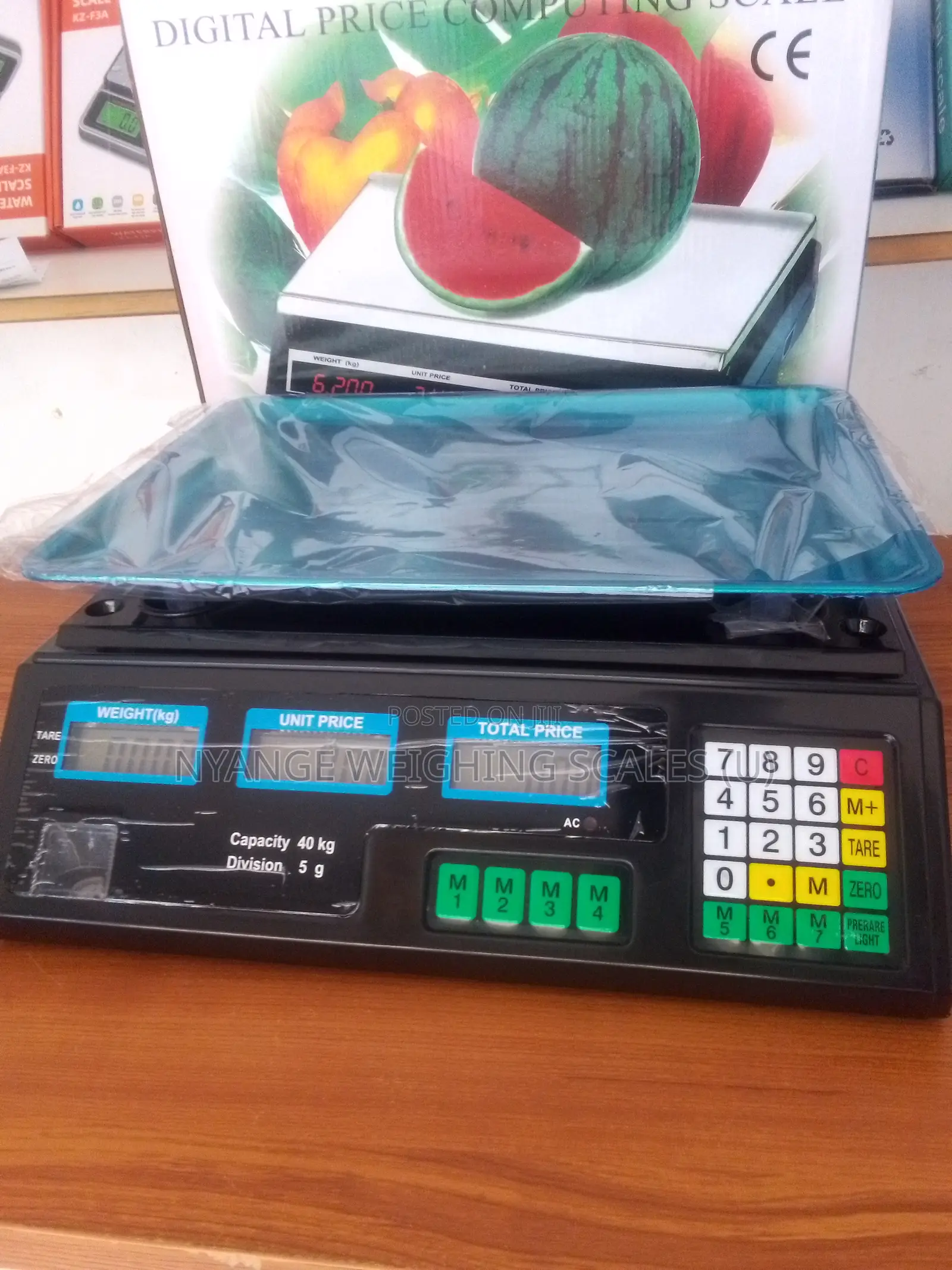LCD Serial Smart Weighing Scale 40kg Weigh Digital Weighing Scale