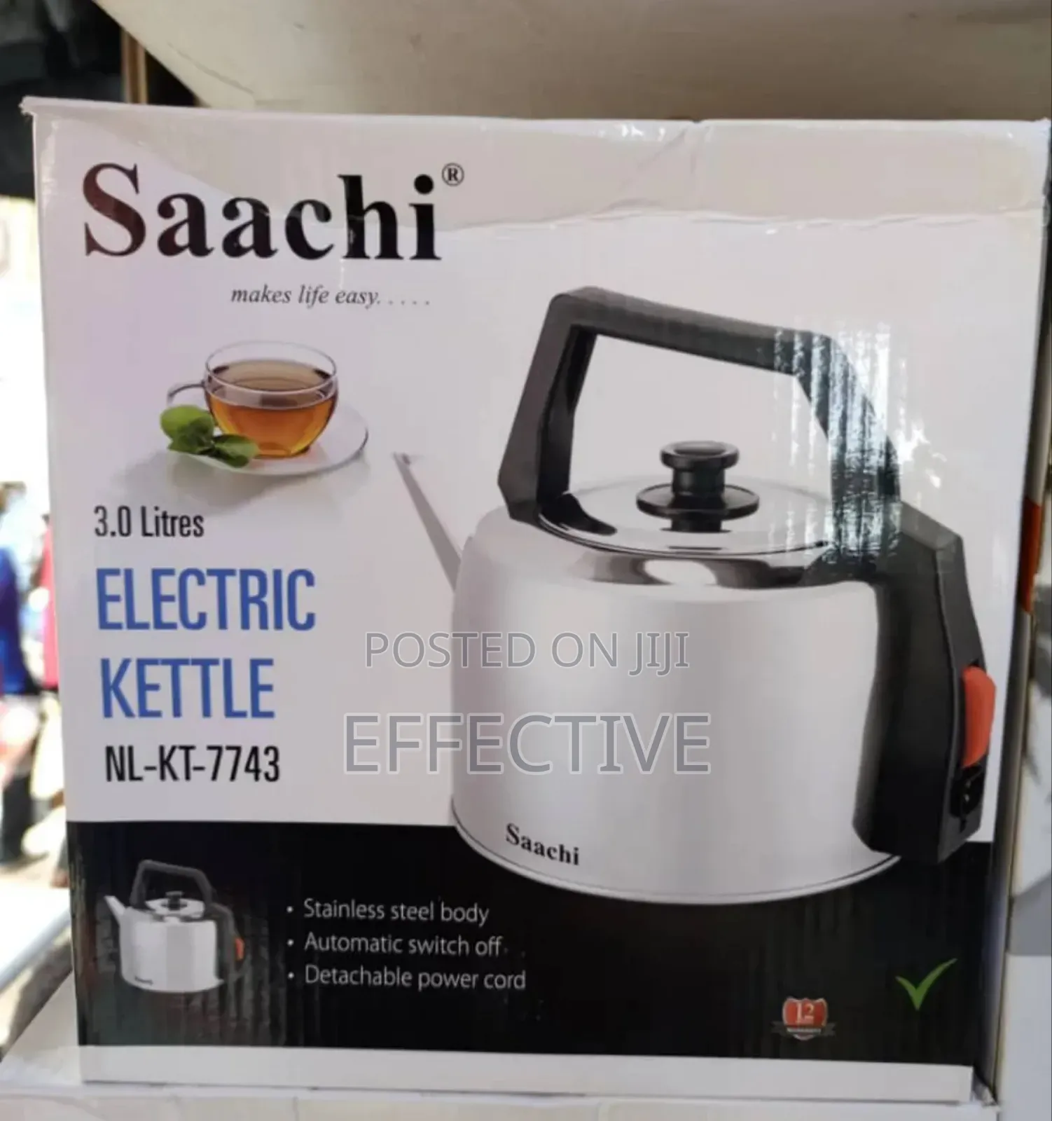 Saachi 3.0l Electric Kettle