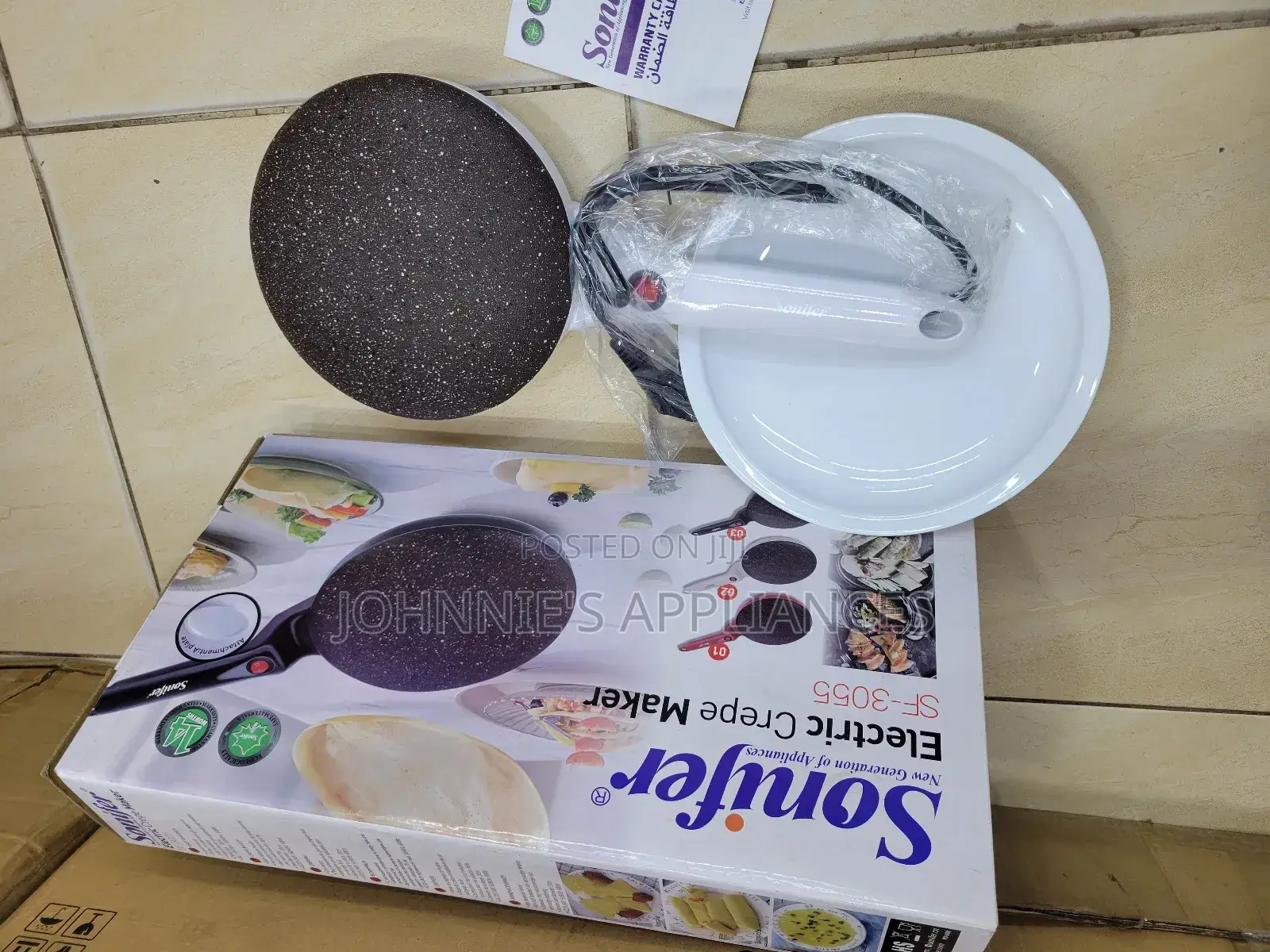 Sonifer Electric Crepe Maker