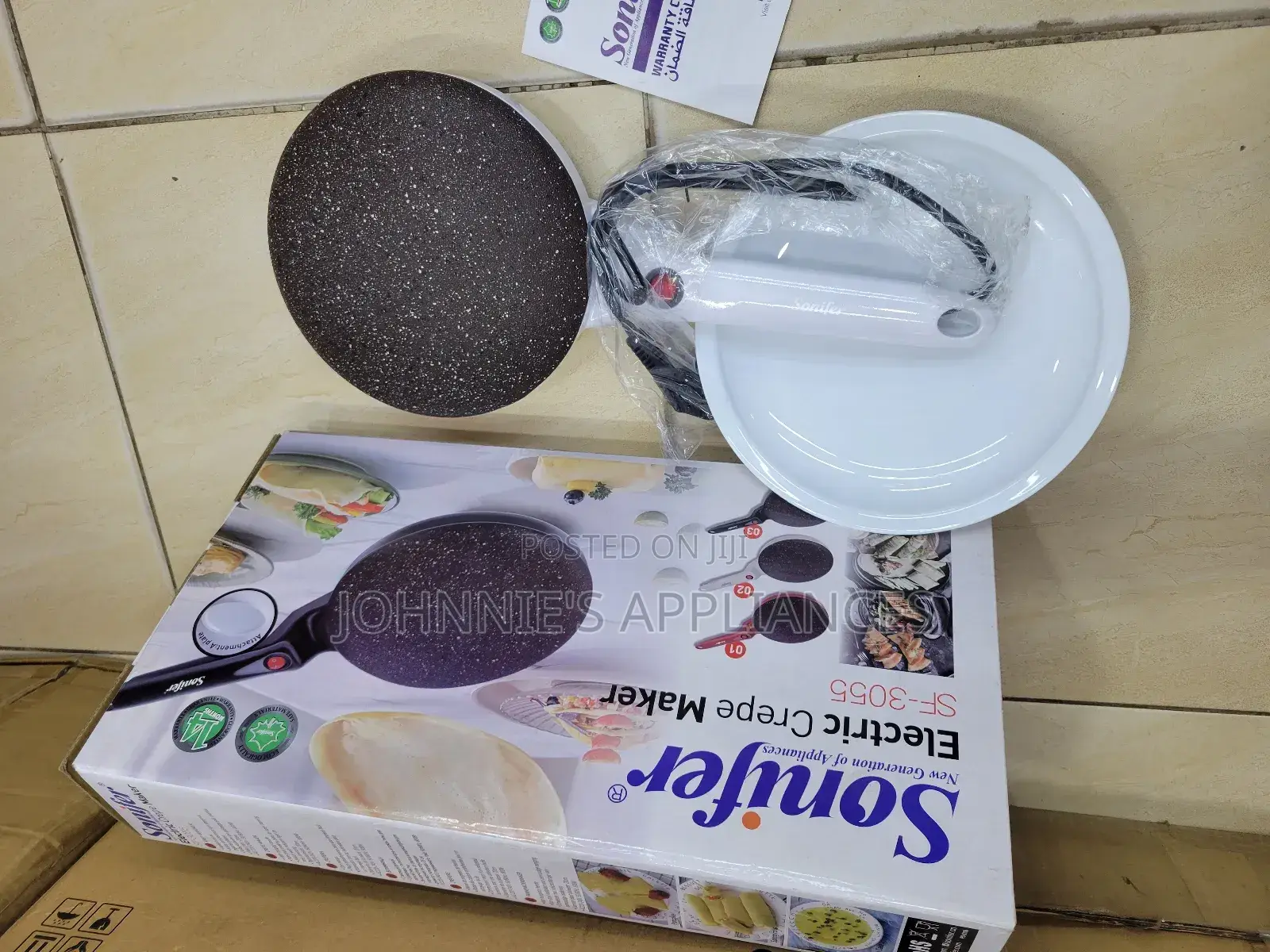 Sonifer Electric Crepe Maker