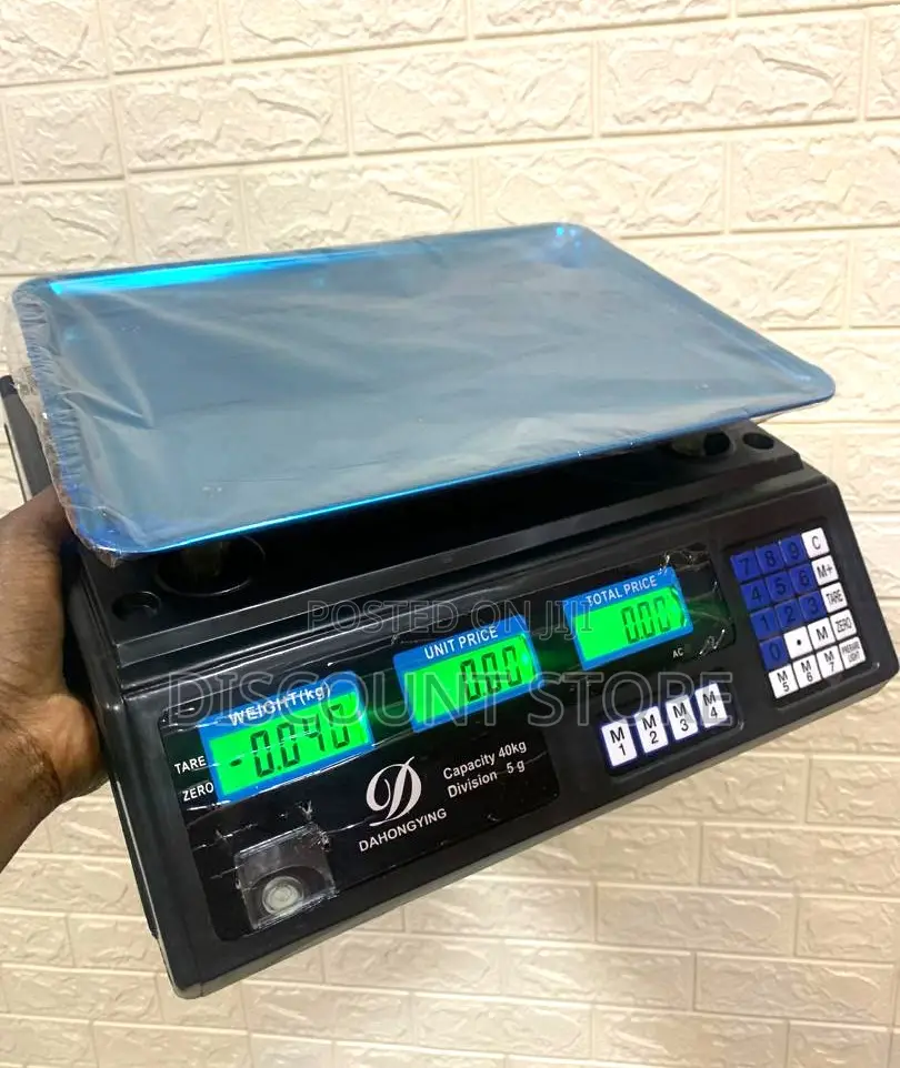 Commercial Weighing Scale 40kg Double Display Weighing Scale Weigh