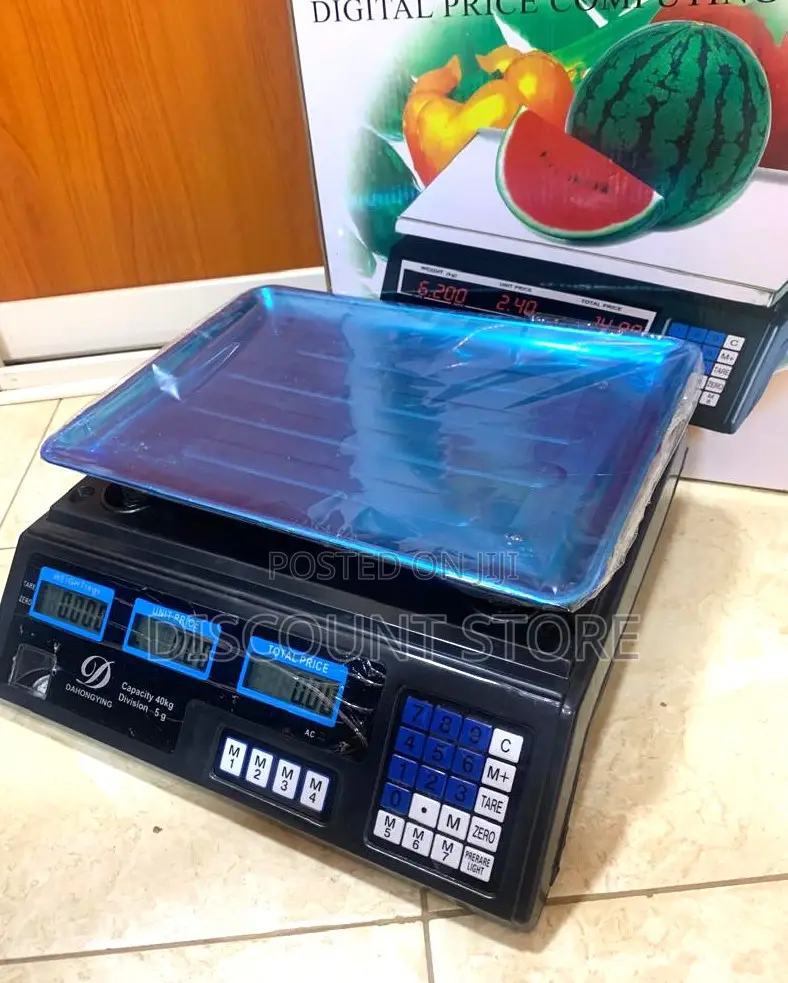 Retail Weighing Scale Weigh 40kg Double Display Weighing Scale