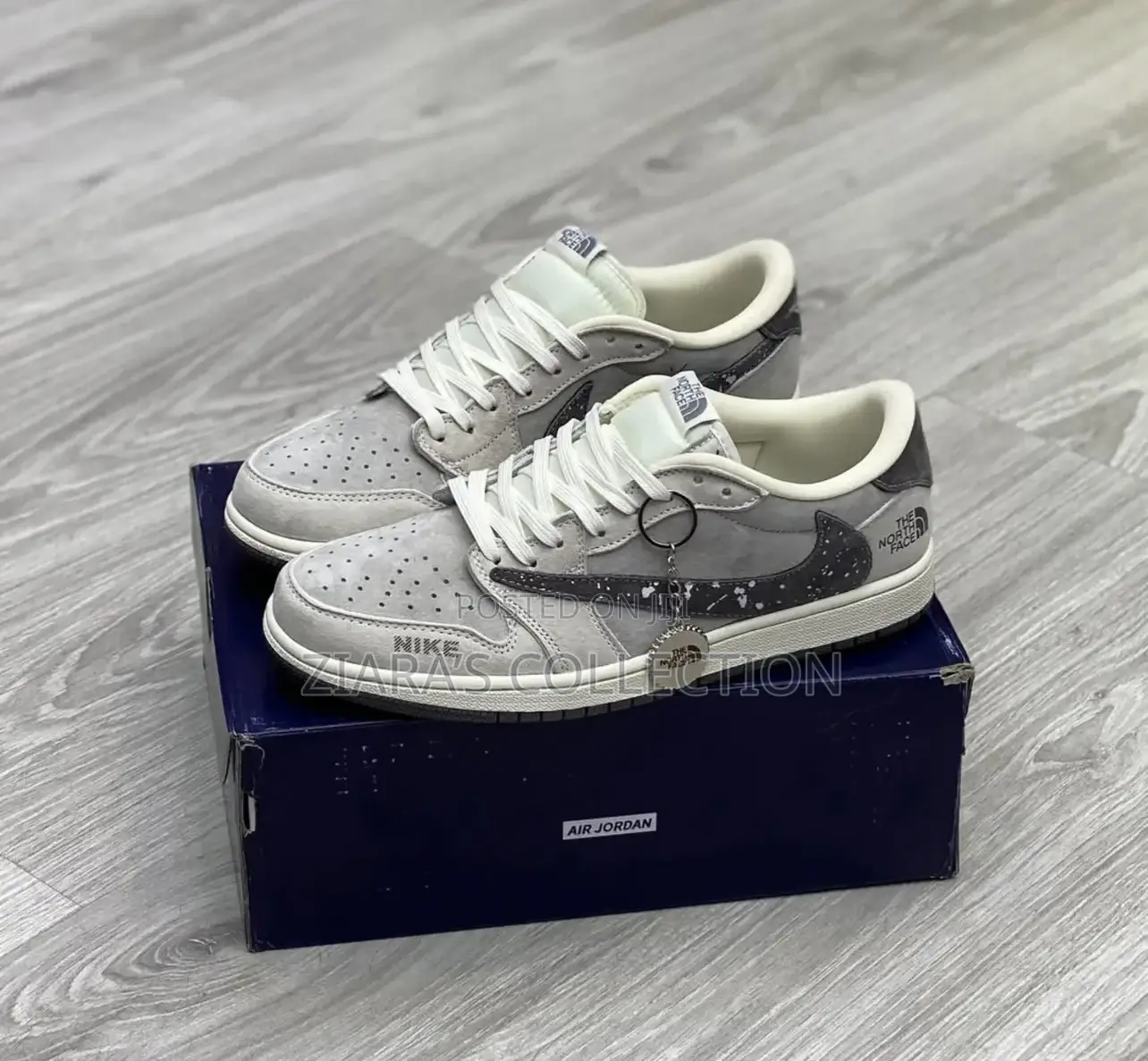Nike Air Jordan 1 Low Cactus Jack X The North Face Sneakers
