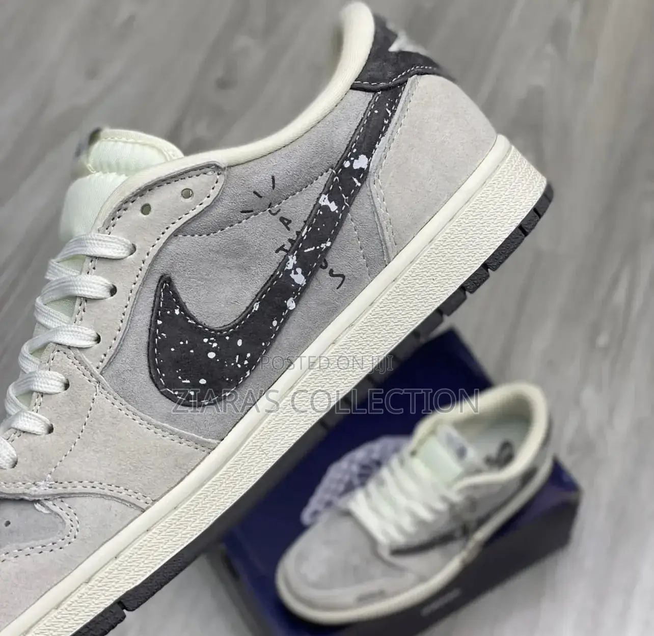 Nike Air Jordan 1 Low Cactus Jack X The North Face Sneakers