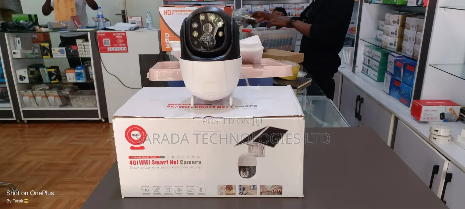 Wifi Smart Camera Solar 1 Lense 4g