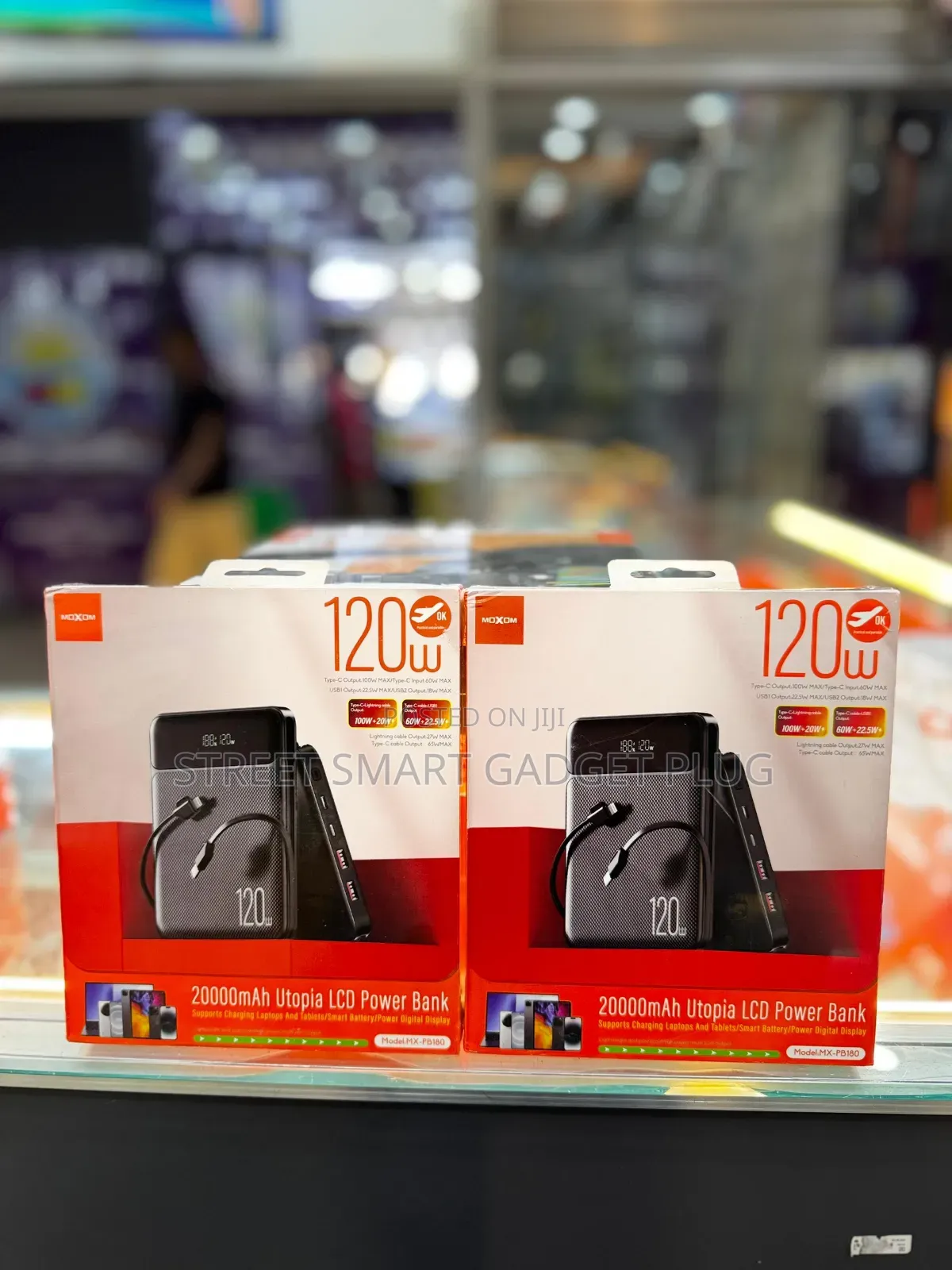 Moxom 120watts 20.000mah Power Bank