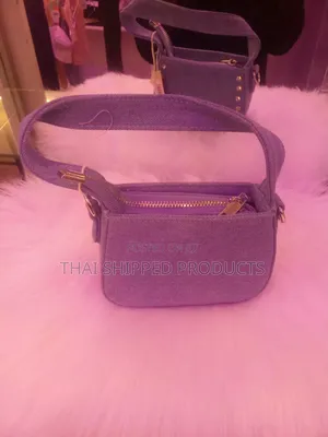Classic and Simple Lee Blue Denim Mini Bag for Sexy Ladies