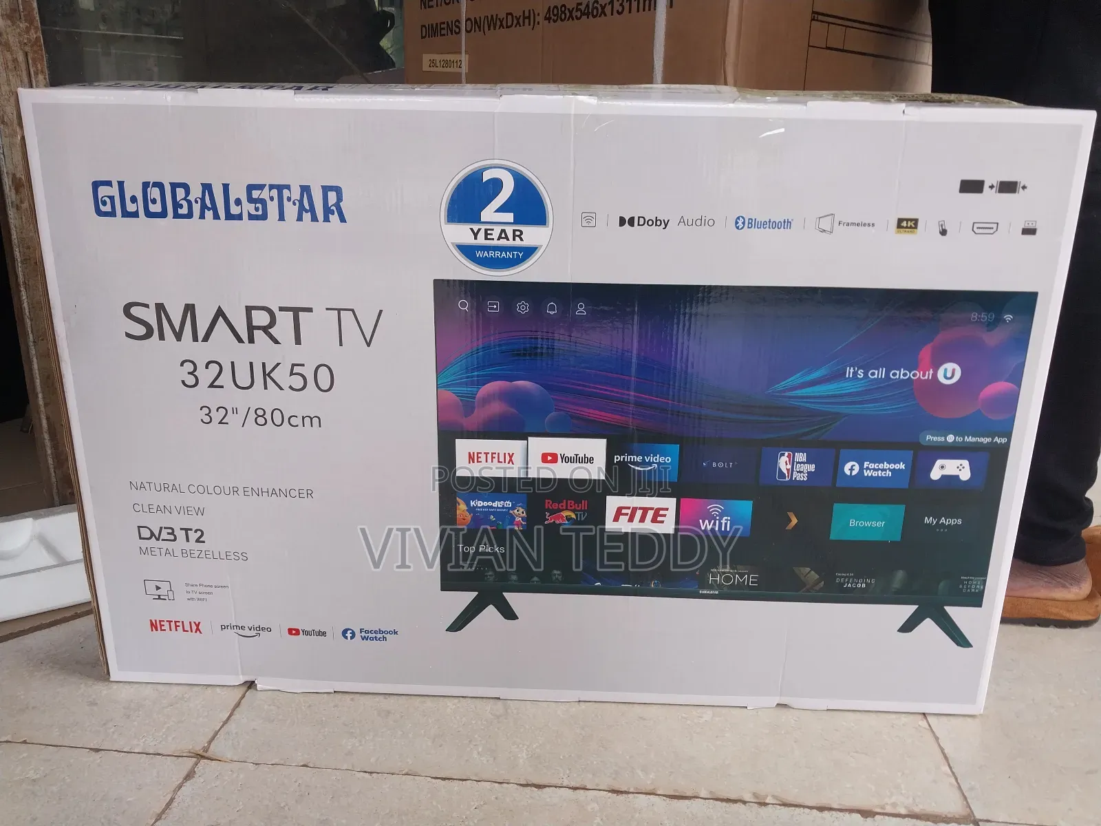 Smart Tv Globelster 32"