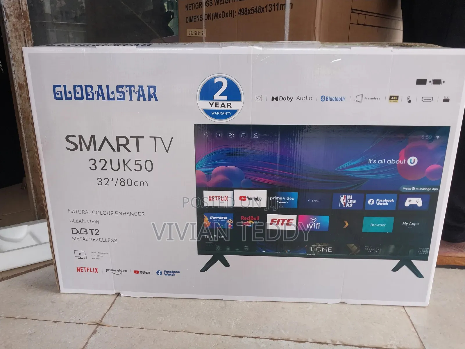 Smart Tv Globelster 32"