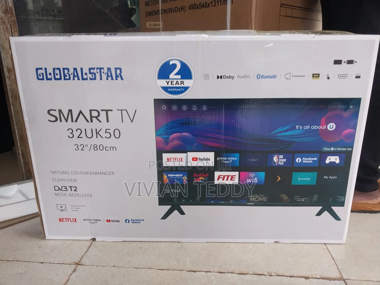 Smart Tv Globelster 32"