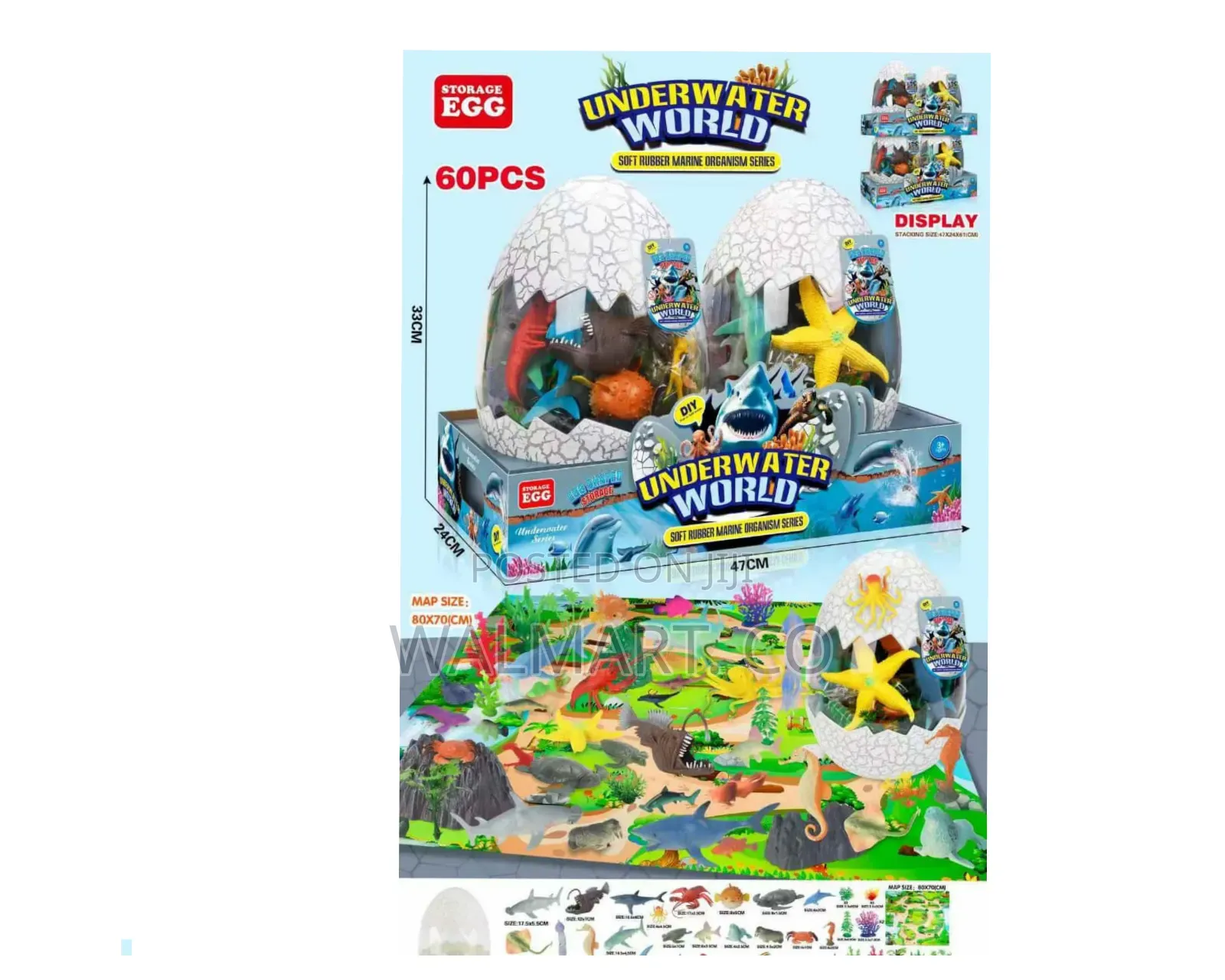 Underwater World Animal Kids Toy Set