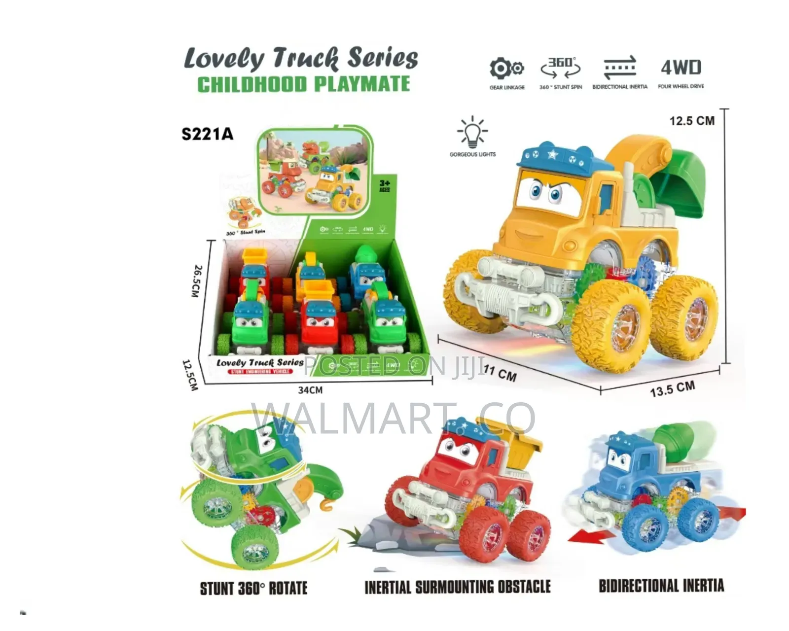 Lovely Truck Series Kids Vehicle