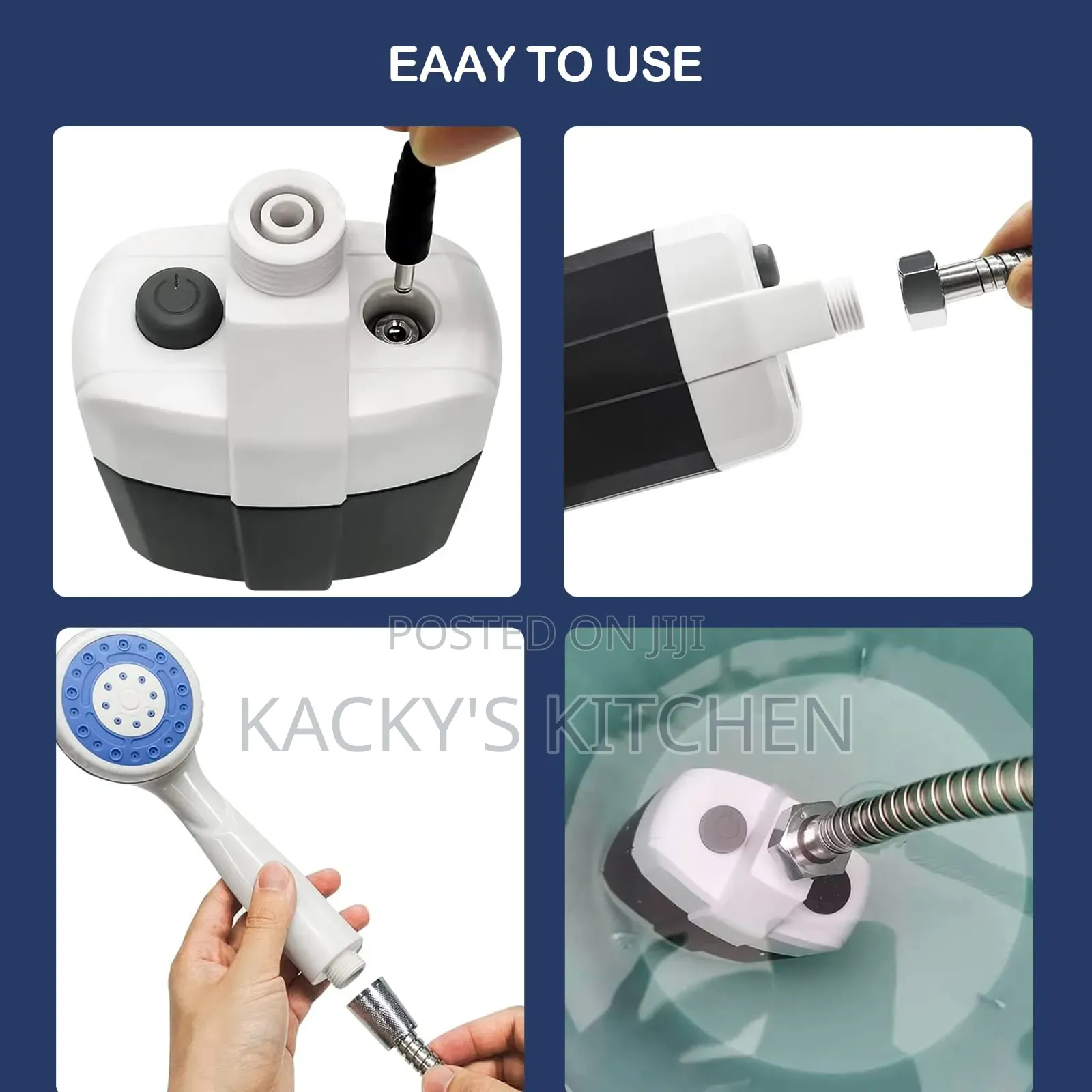 Portable Camping Shower Outdoor Usb Rechargeable Electric Shower Pump