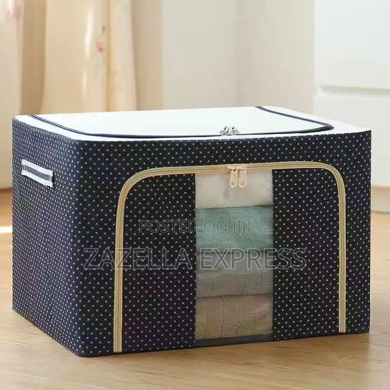 Set of Multicolor Cloth Storage Box