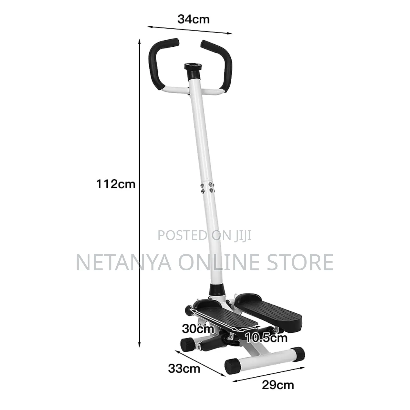 Exercise Stepper With Handle