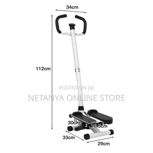 Exercise Stepper With Handle