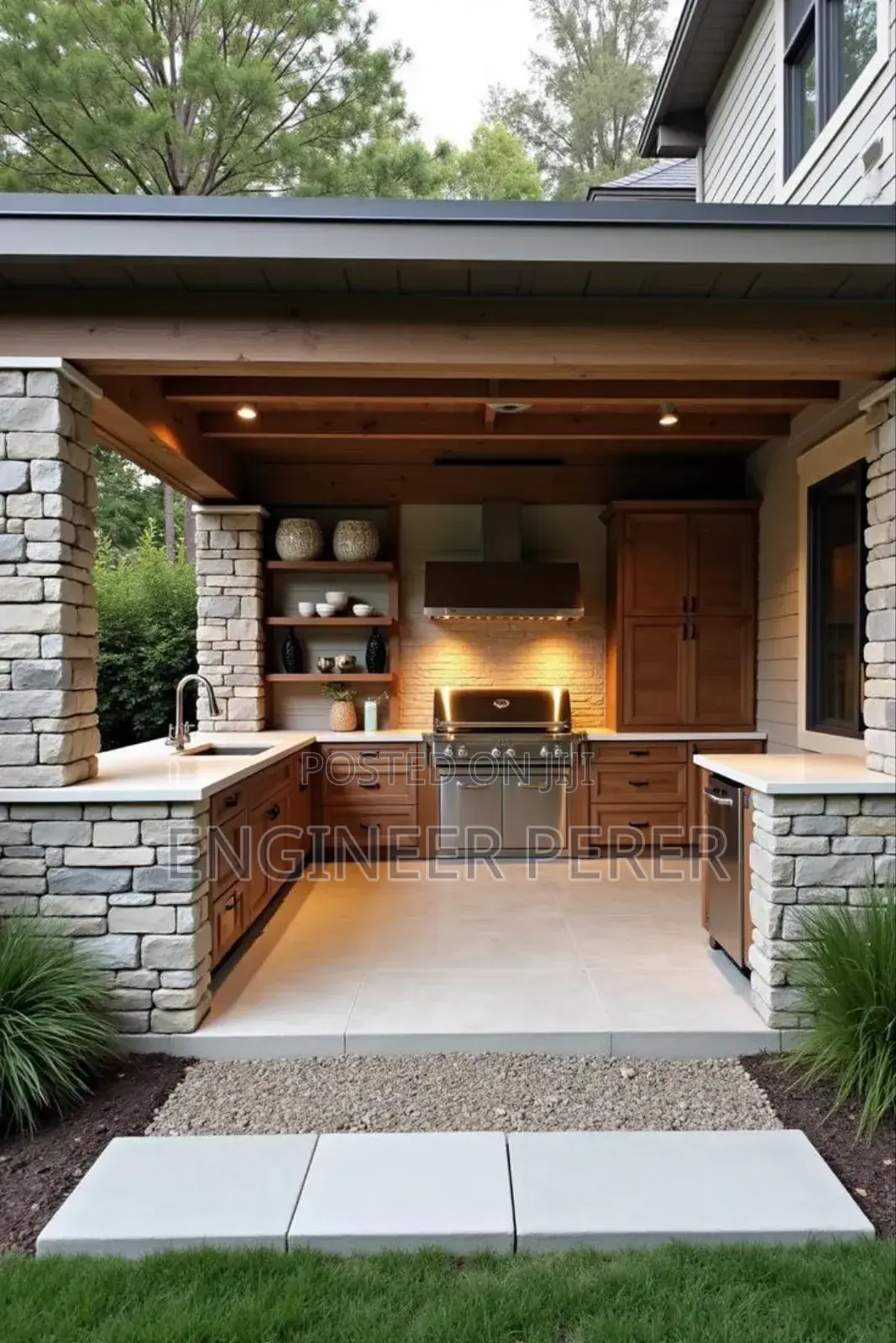 Open Outside Kitchen Concepts