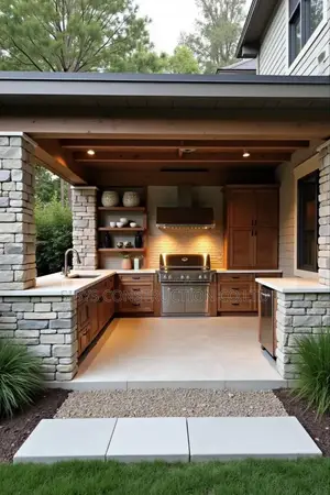 Open Outside Kitchen Concepts