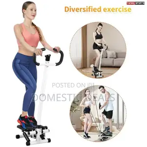 Foot Exercise Mini Stepper With Handles