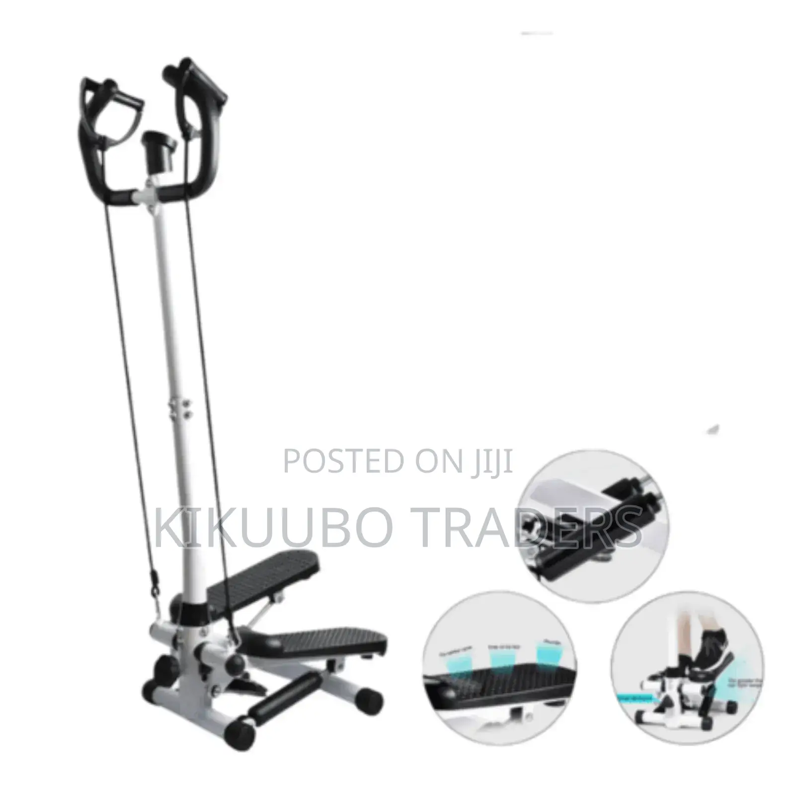 Aerobic Fitness Stepper, Compact Non-Slip Mini Stepper,