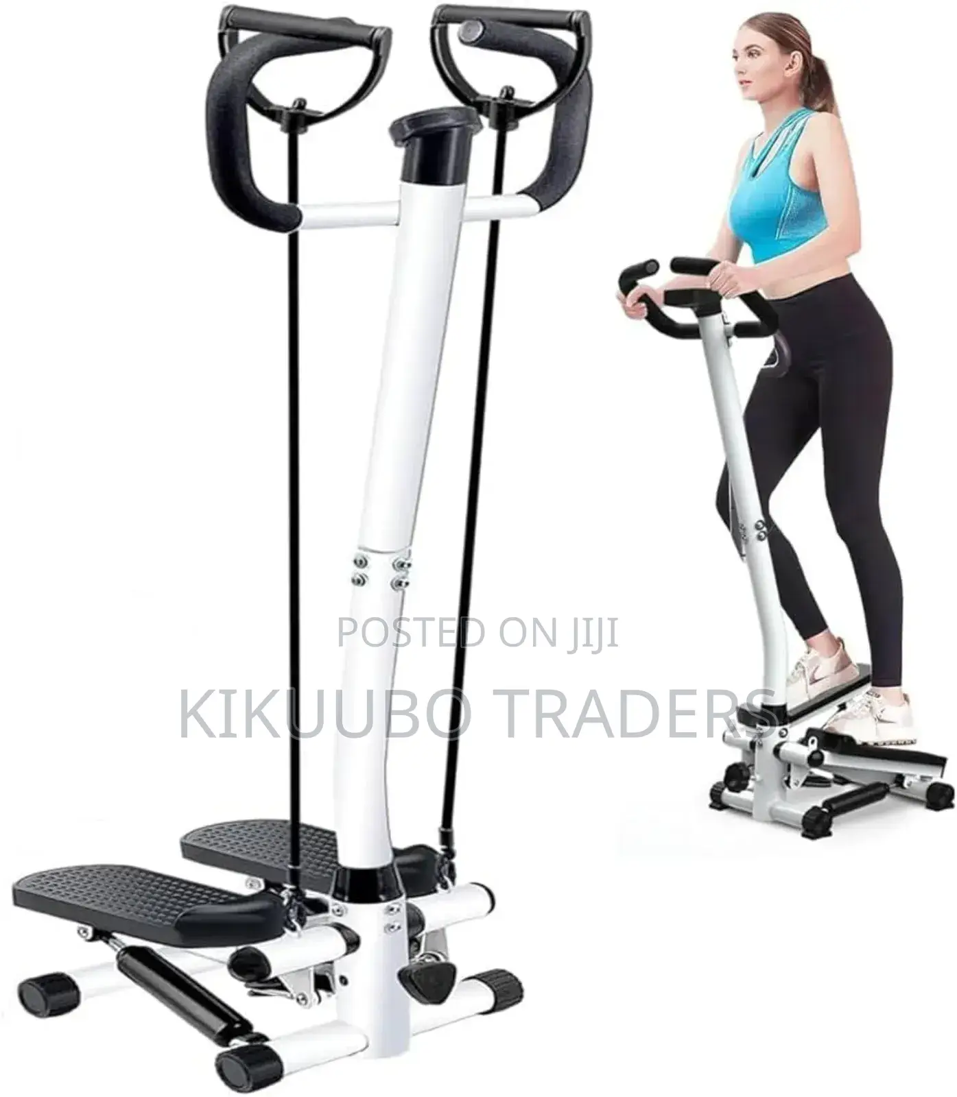 Aerobic Fitness Stepper, Compact Non-Slip Mini Stepper,