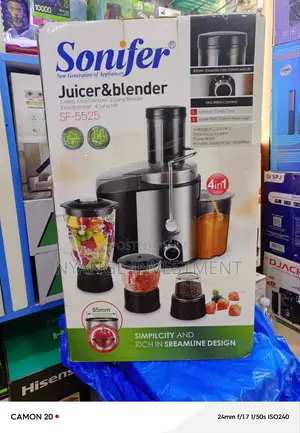 Sonifer Juicer 4in1 and Blender