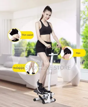 Mini Stepper With Handle Bar