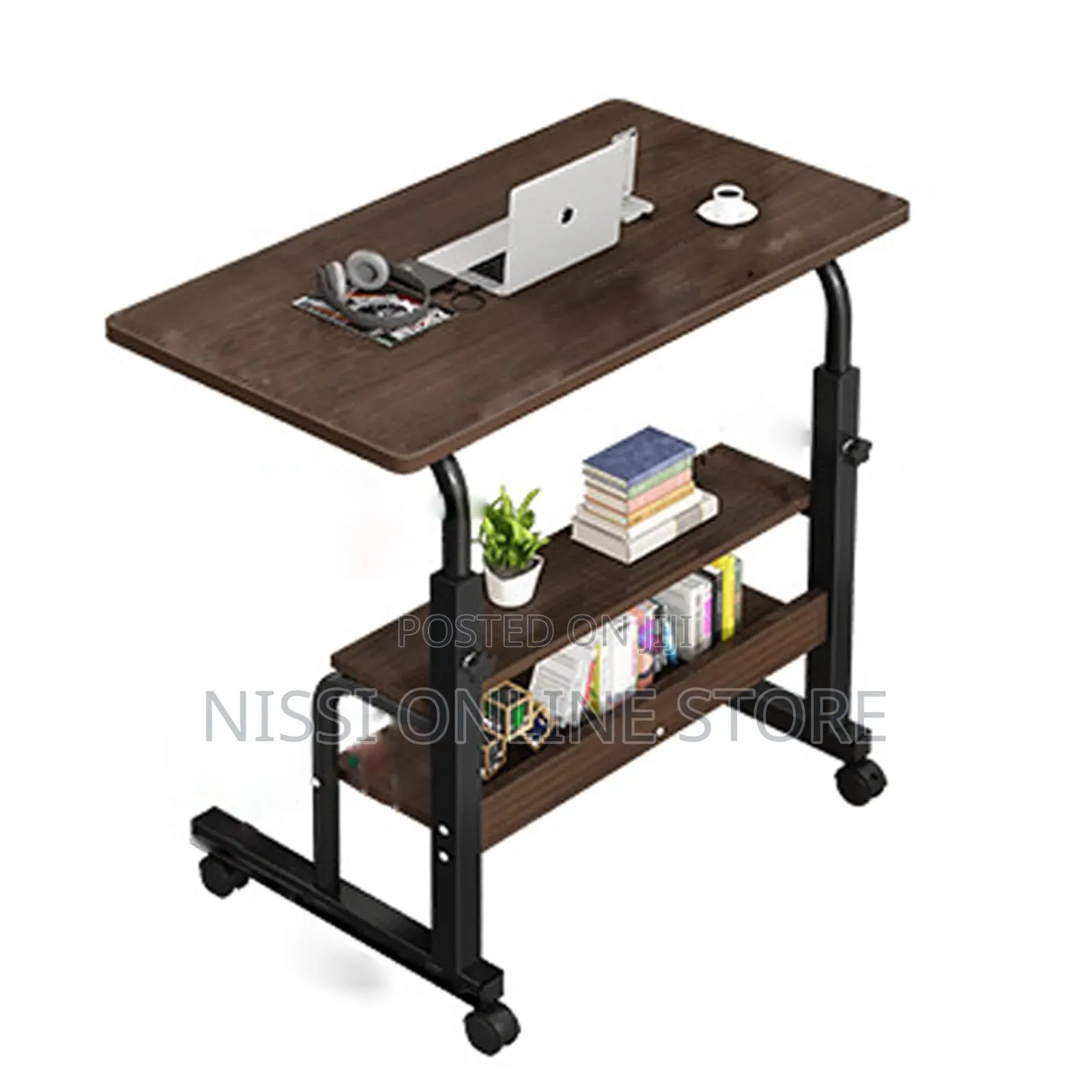 Adjustable Desk Table With Wheels