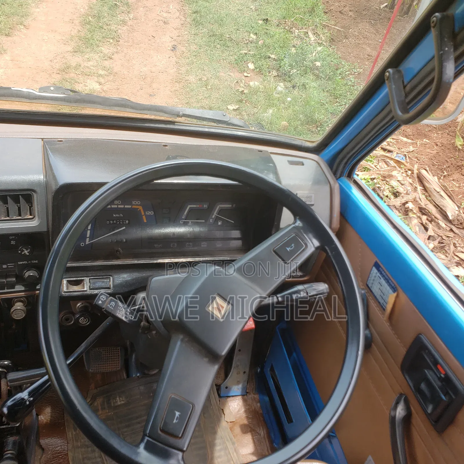 Isuzu Elf Truck 1981 Blue