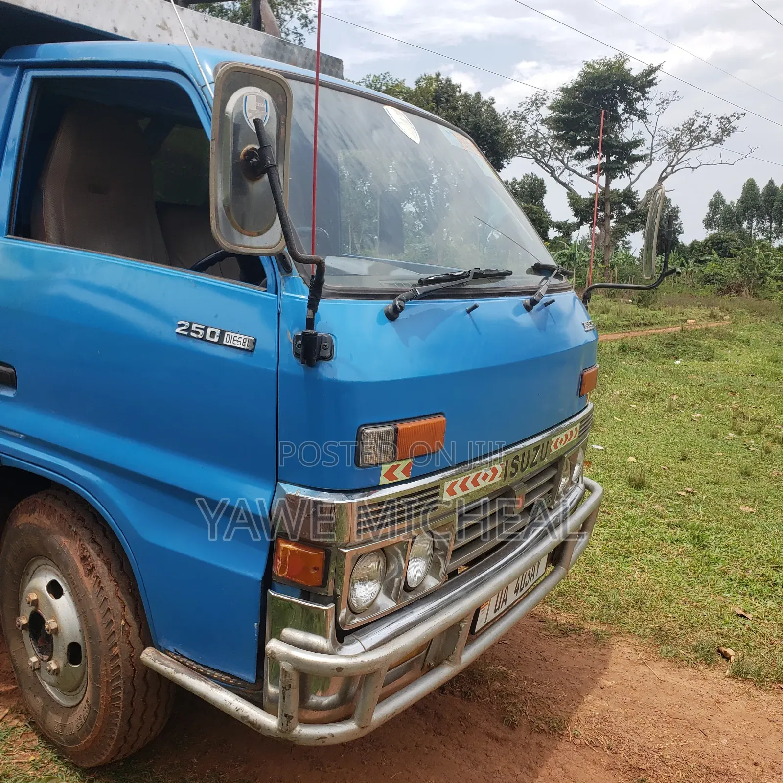Isuzu Elf Truck 1981 Blue