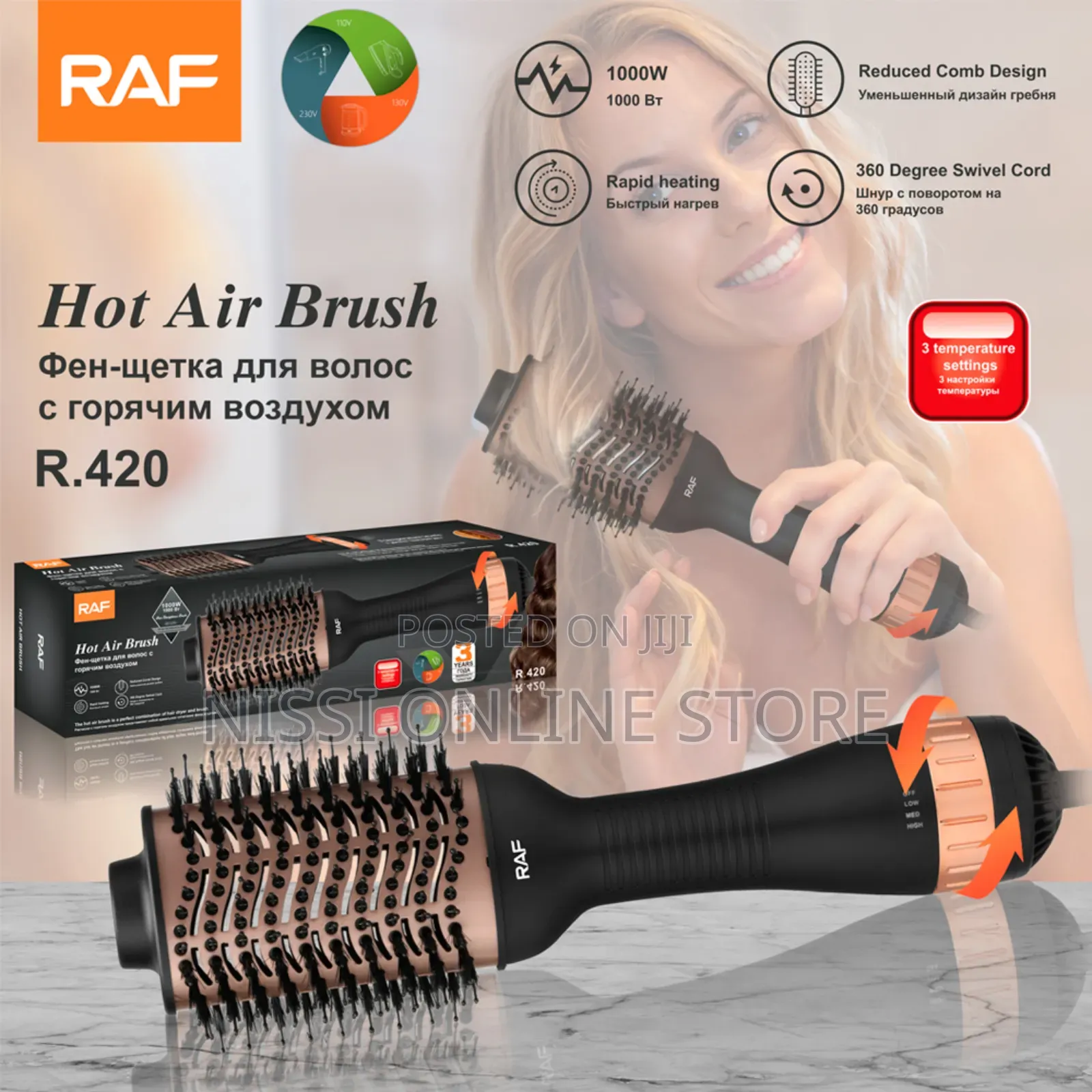 Raf Hot Air Brush