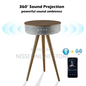 Wireless Charging Table With Bluetooth Speaker