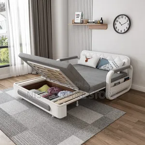 Modern Convertible Pullout Sofa Bed