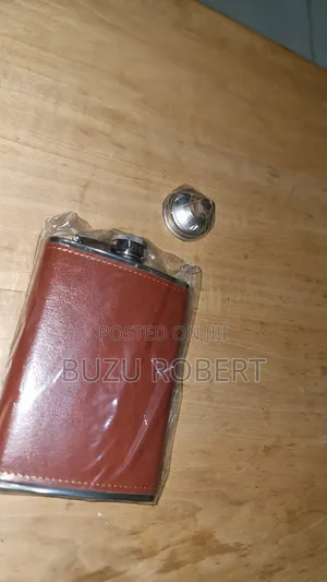 Stainless Steel Hip Flask With Funnel