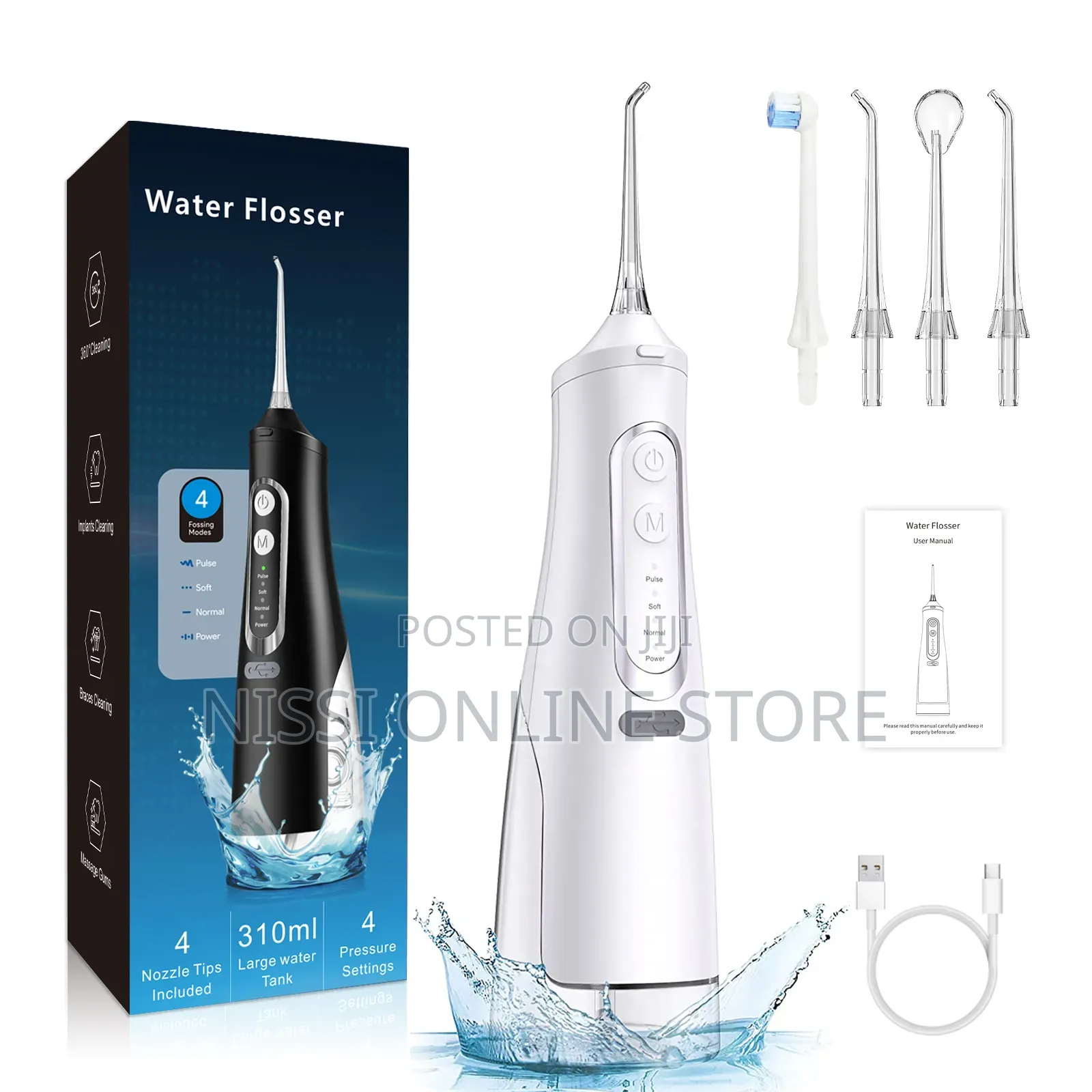 Rechargeable Oral Tooth Cleaning Tool