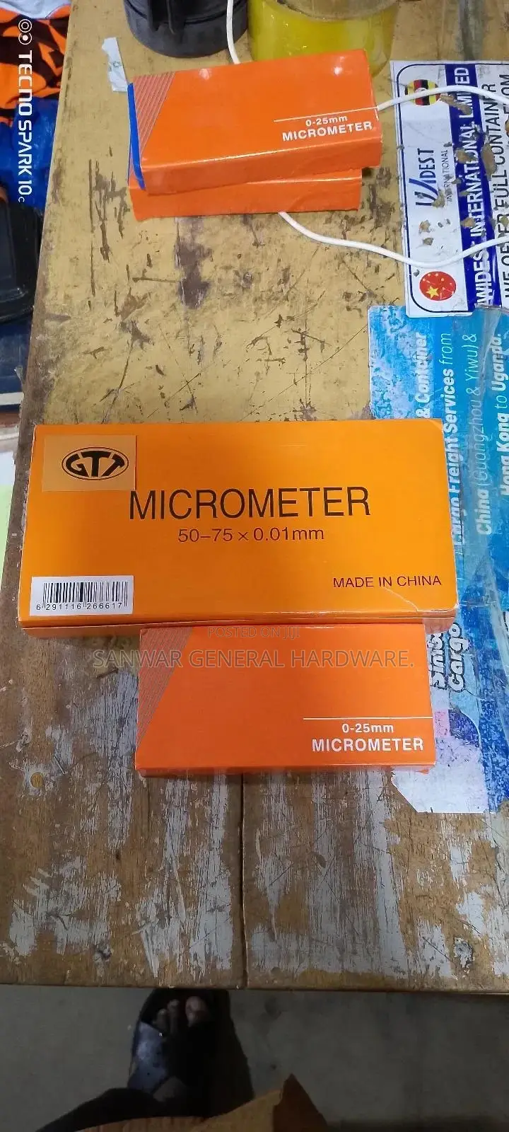 Micrometer Screw Gauge(0-25mm,25-50mm,50-75mm) Manual