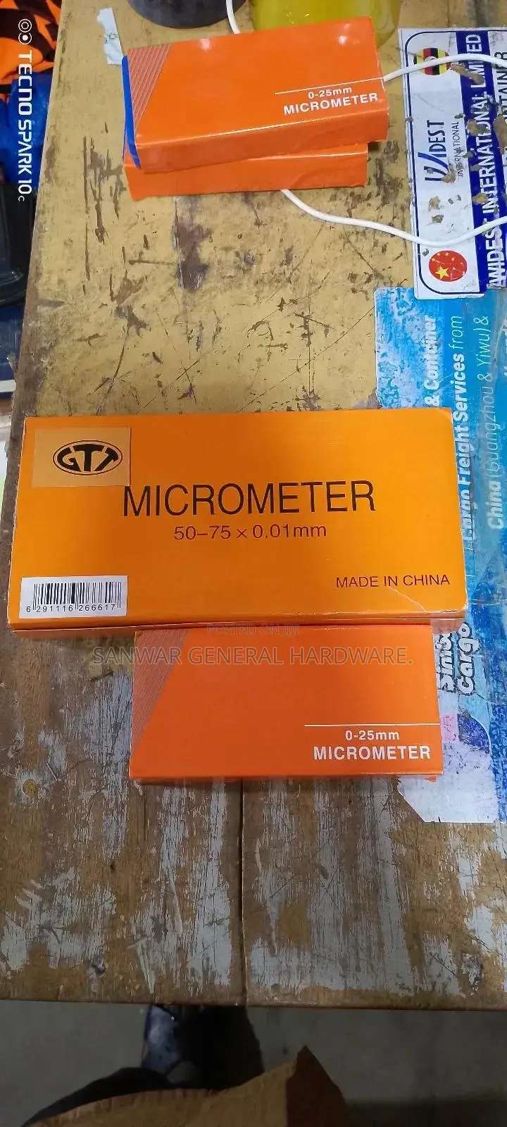 Micrometer Screw Gauge(0-25mm,25-50mm,50-75mm) Manual