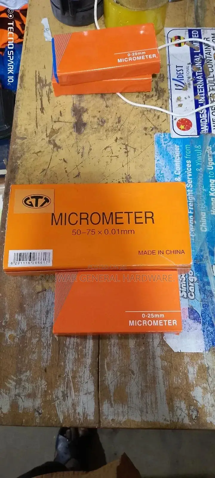 Micrometer Screw Gauge(0-25mm,25-50mm,50-75mm) Manual