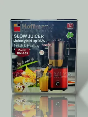 Hoffmans Slow Juicer Hm-639 - Fresh and Healthy Juicing