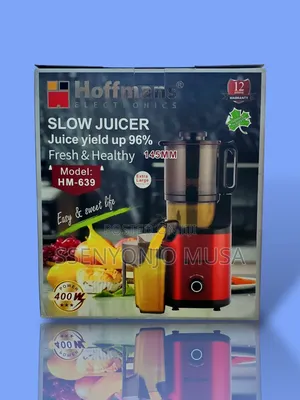 Hoffmans Slow Juicer Hm-639 - Fresh and Healthy Juicing