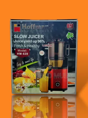 Hoffmans Slow Juicer Hm-639 - Fresh and Healthy Juicing
