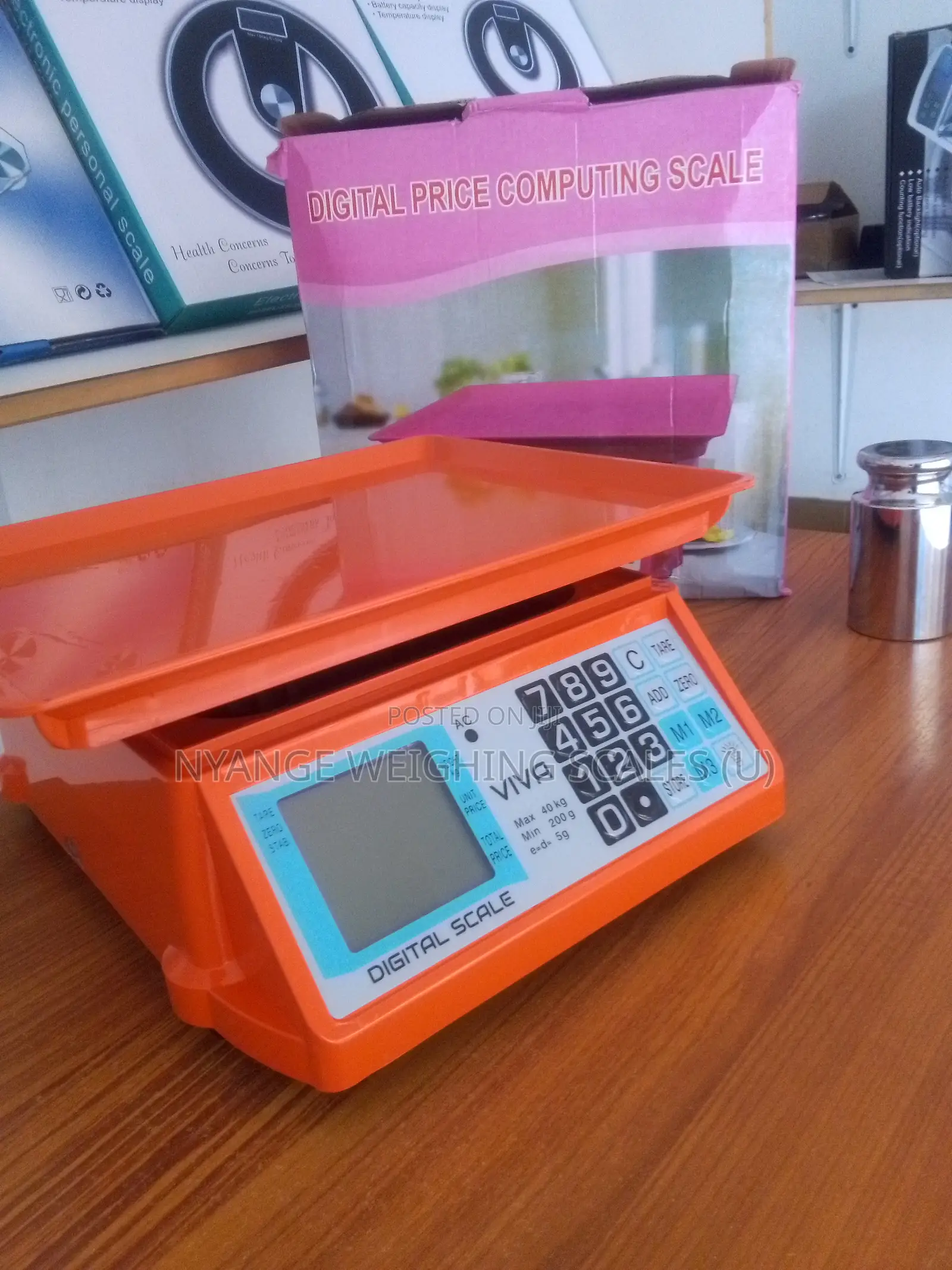 Nutrition Poultry Feeds Weighing Scale 40kg Weigh Digital Weigh Scale