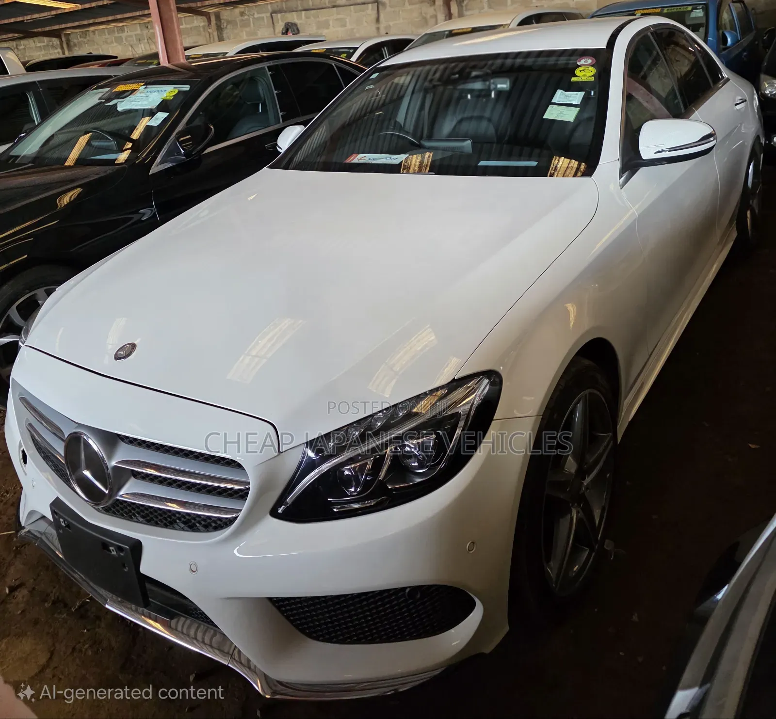 Mercedes-Benz C200 2016 White