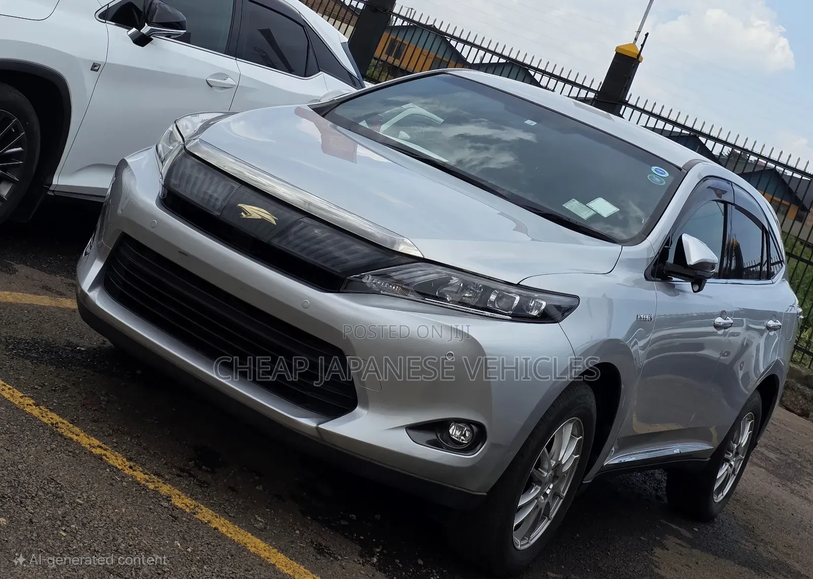 Toyota Harrier 2.5 Hybrid 4WD 2014 Silver